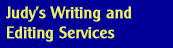 Judy's Writing Services